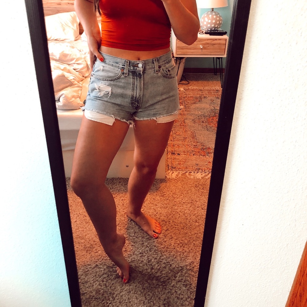 Vintage High Waist Thrifted Levi’s Shorts